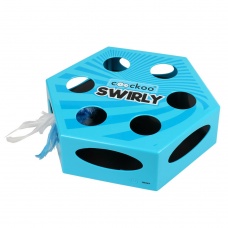 EBI Coockoo Интерактивная игрушка для кошек "SWIRLY", голубая, 20,4x6,8x23см